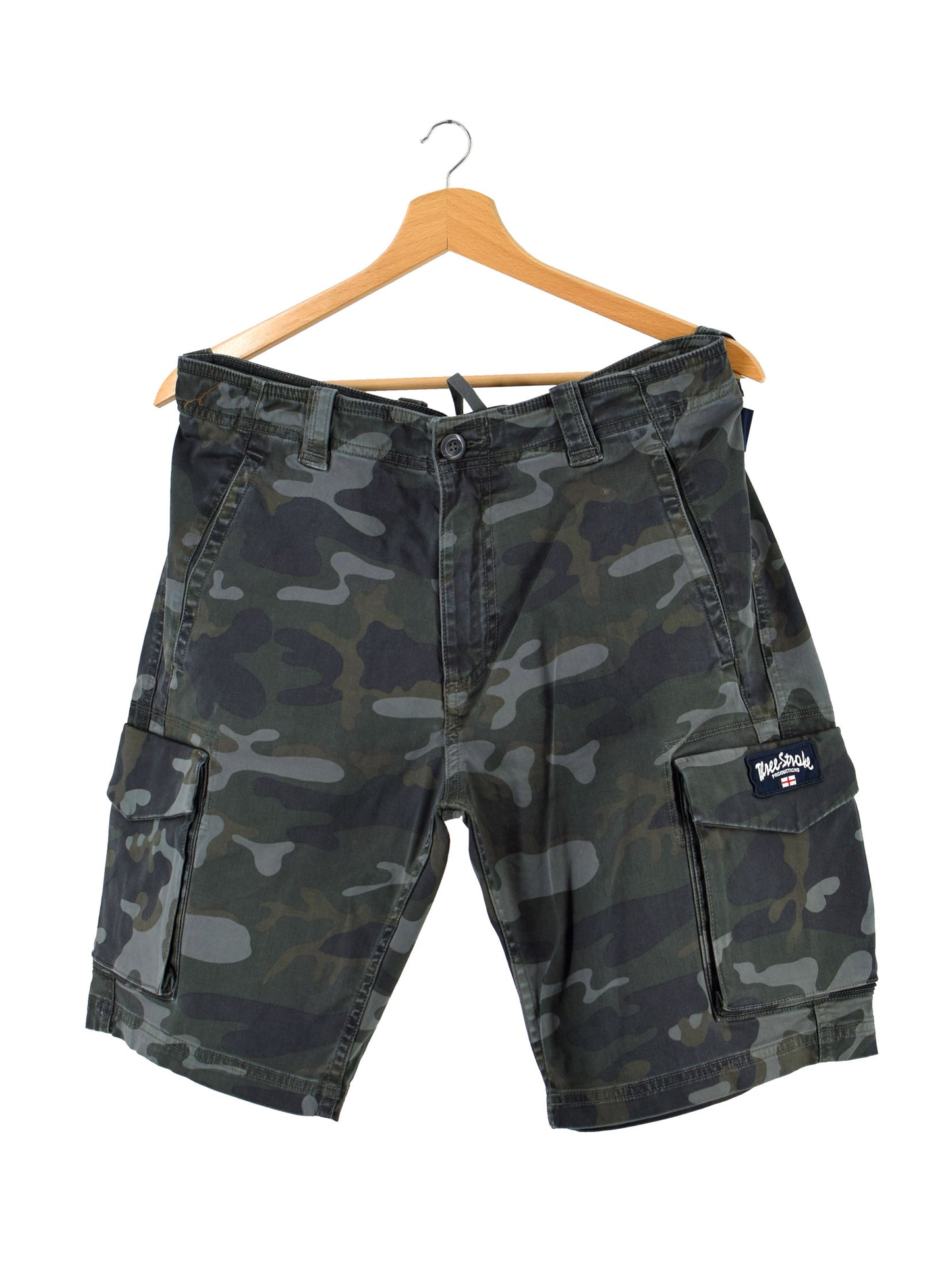 Three Stroke - Bermuda da uomo Combat Urban Mimetico