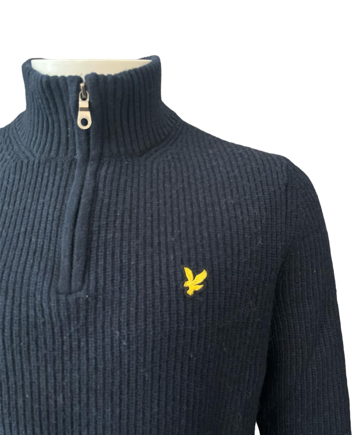 Lyle & Scott Maglione da uomo costa inglese KN1509V Dark Navy