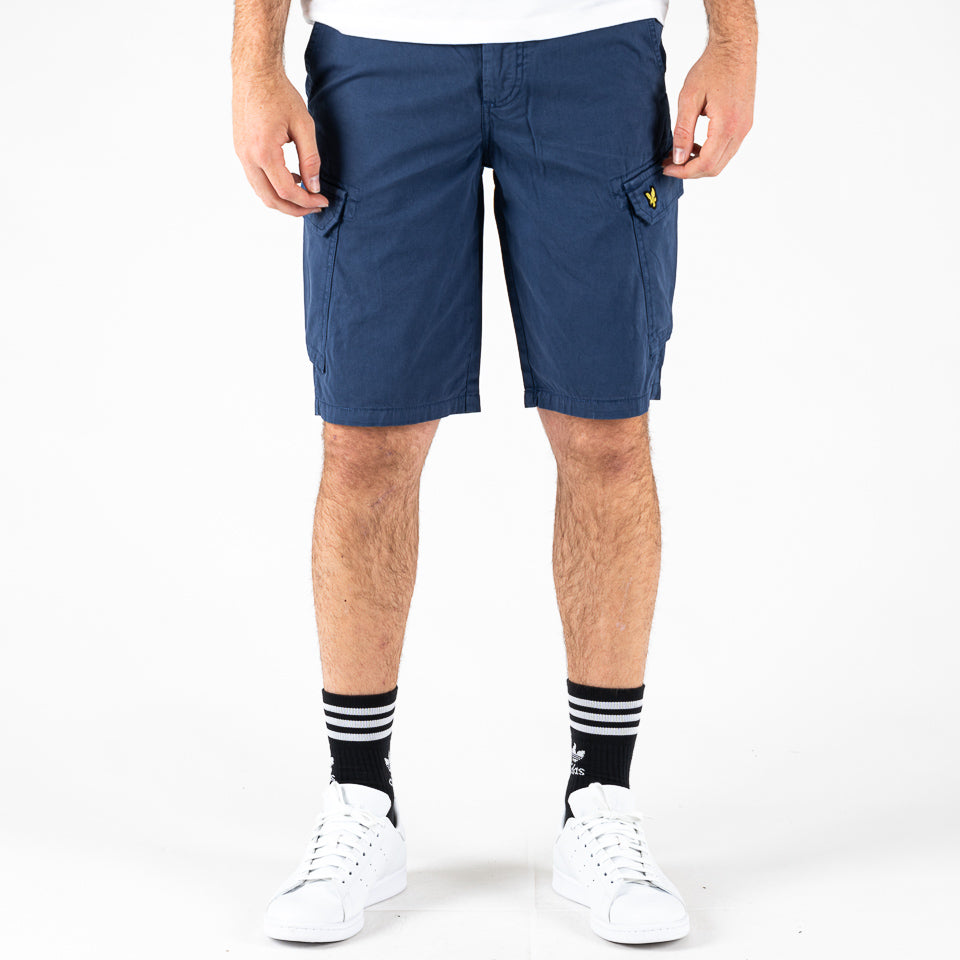 Lyle & Scott Pantaloncini da uomo Cargo Wembley SH1815IT Apres Navy