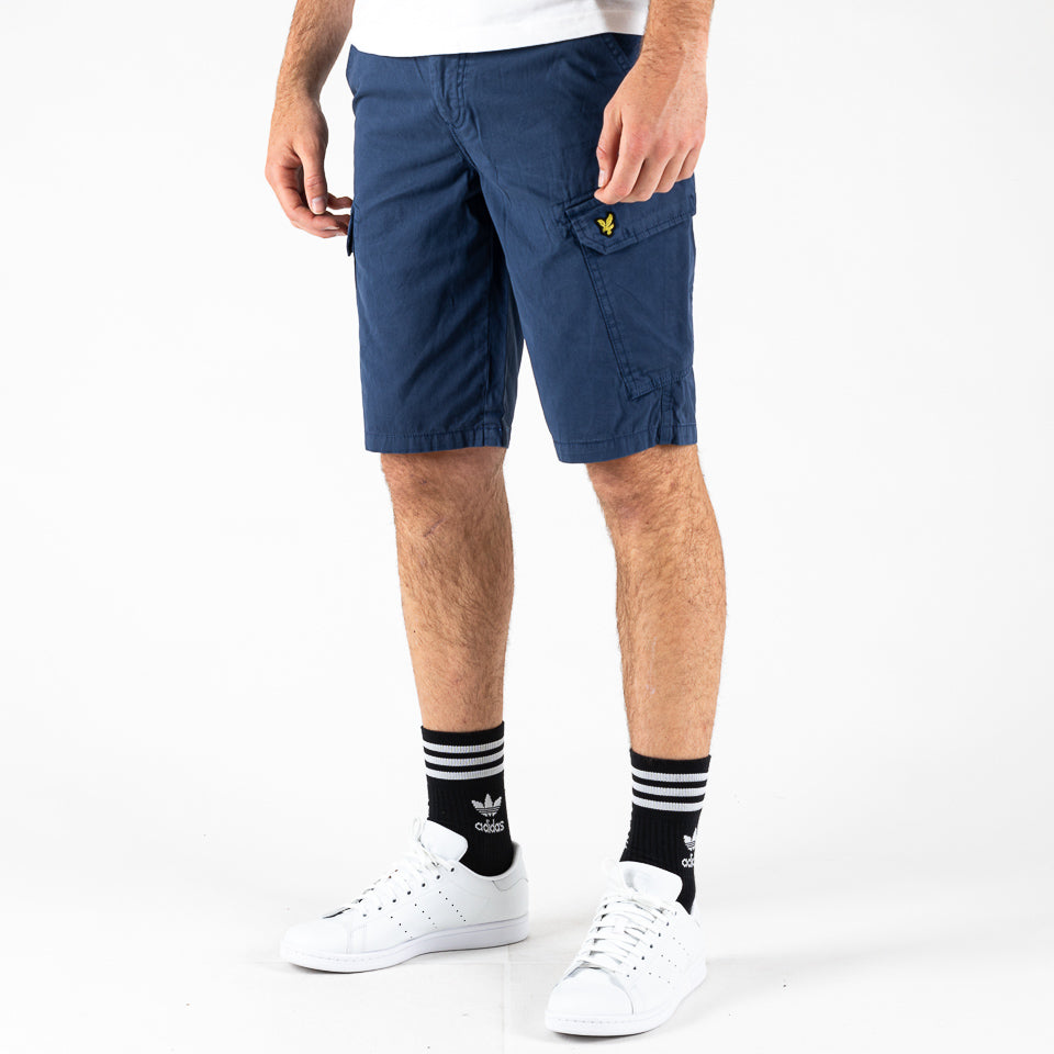 Lyle & Scott Pantaloncini da uomo Cargo Wembley SH1815IT Apres Navy