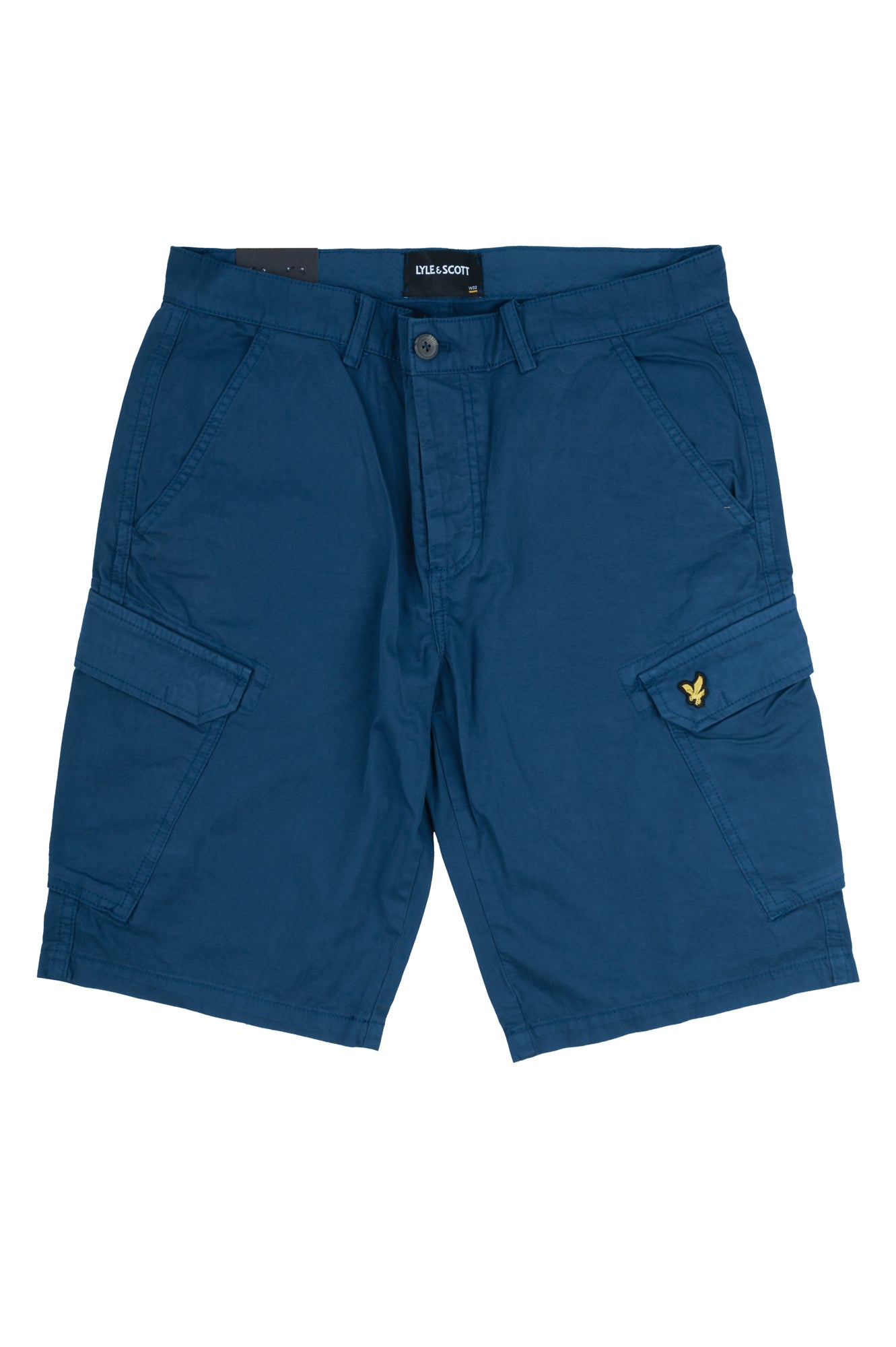 LYLE & SCOTT Pantaloncini da uomo Cargo Wembley SH1815IT Apres Navy