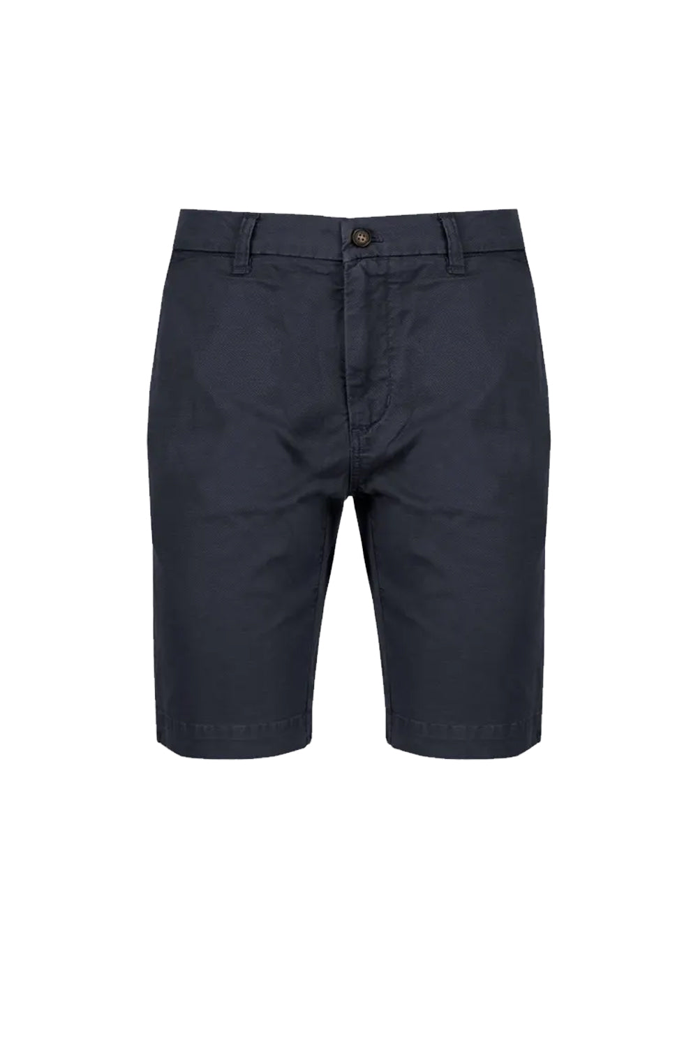 Censured - Pantaloncini Chino in gabardina stampata Blue Depth