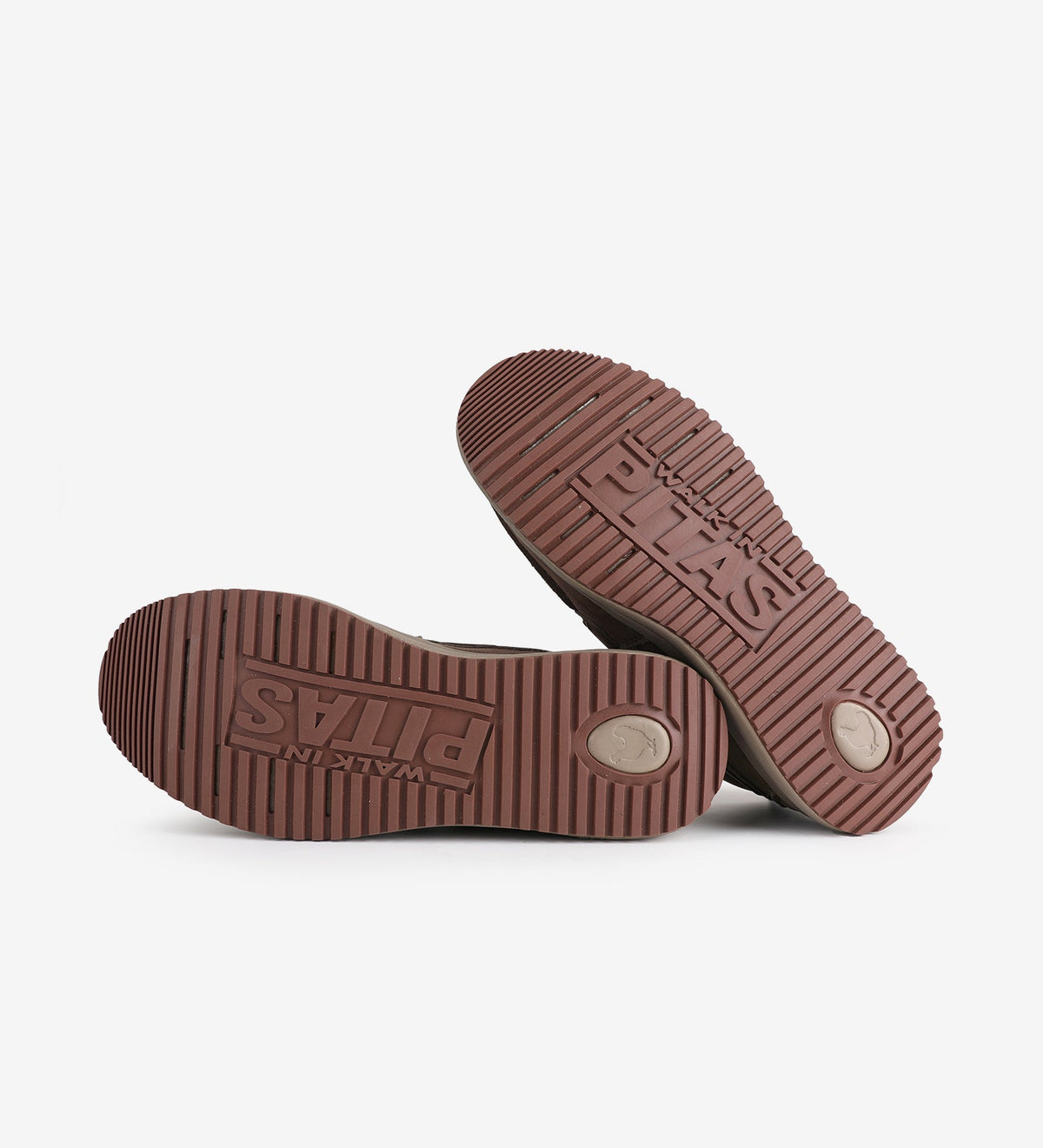 Walk in Pitas Stivaletto da uomo in pelle Timor Leather Marrone