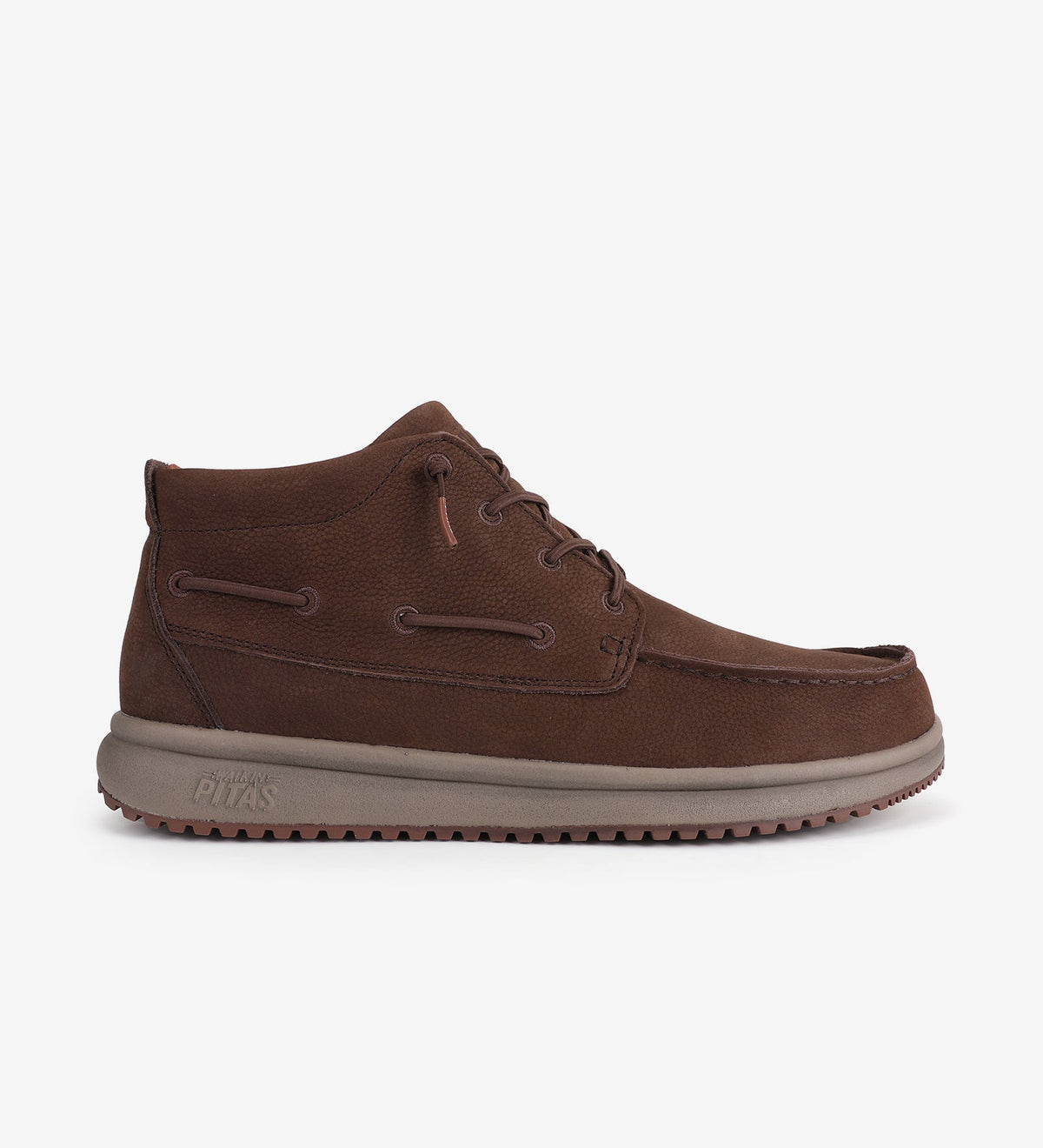 Walk in Pitas Stivaletto da uomo in pelle Timor Leather Marrone