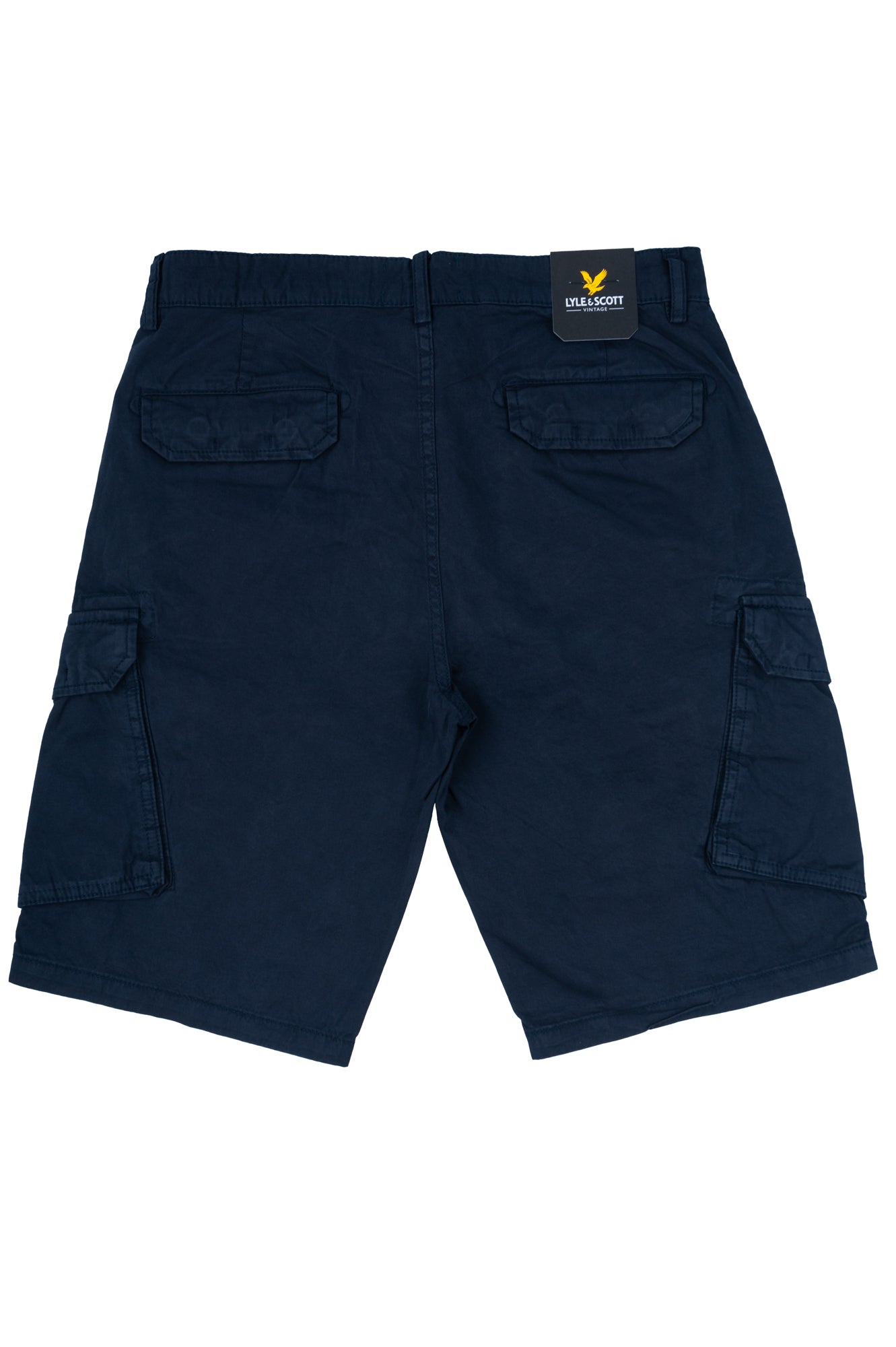 LYLE & SCOTT Pantaloncini da uomo Cargo Wembley SH1815IT Dark Navy