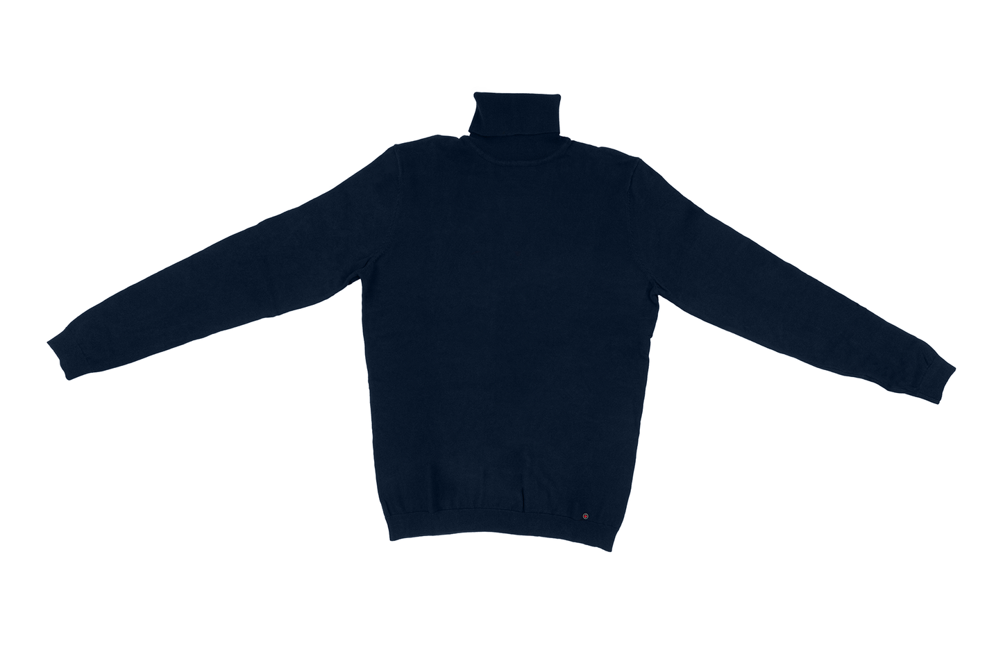 Maglione collo alto Blu In my Hood