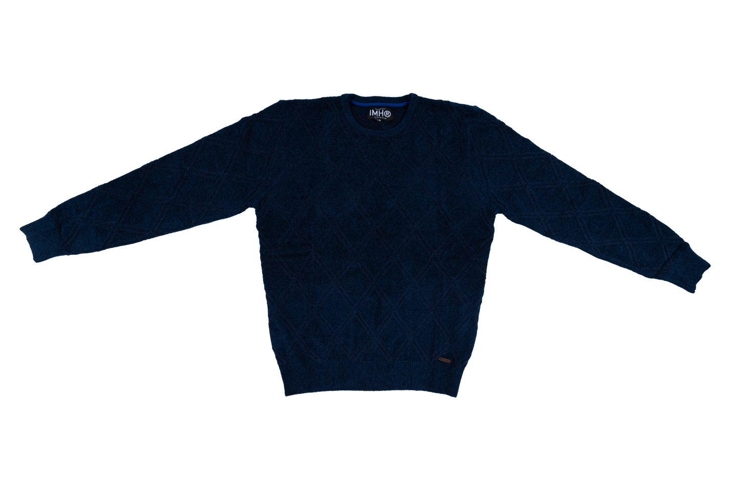 Maglione uomo girocollo Blu In my Hood