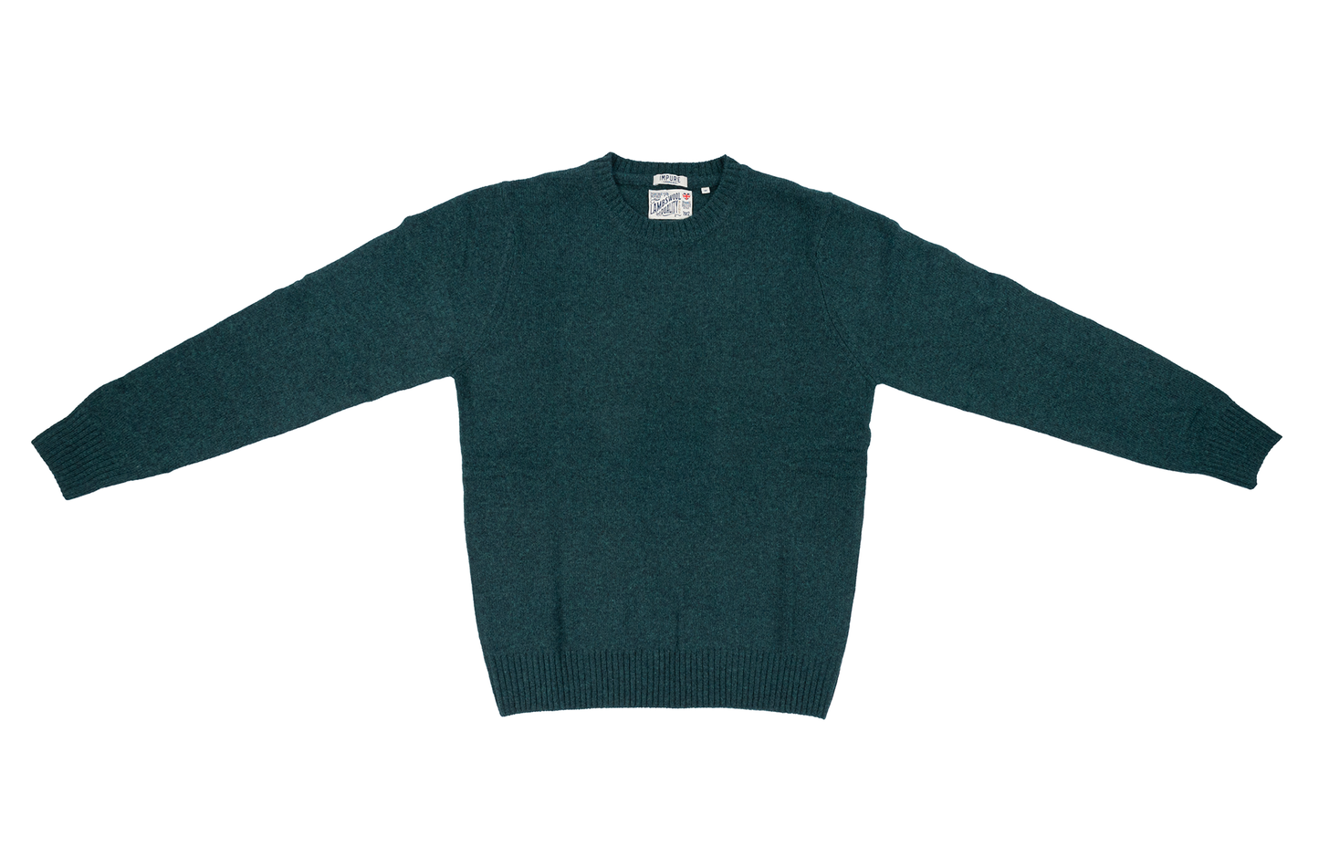 Maglione da momo girocollo Verde Scuro Impure