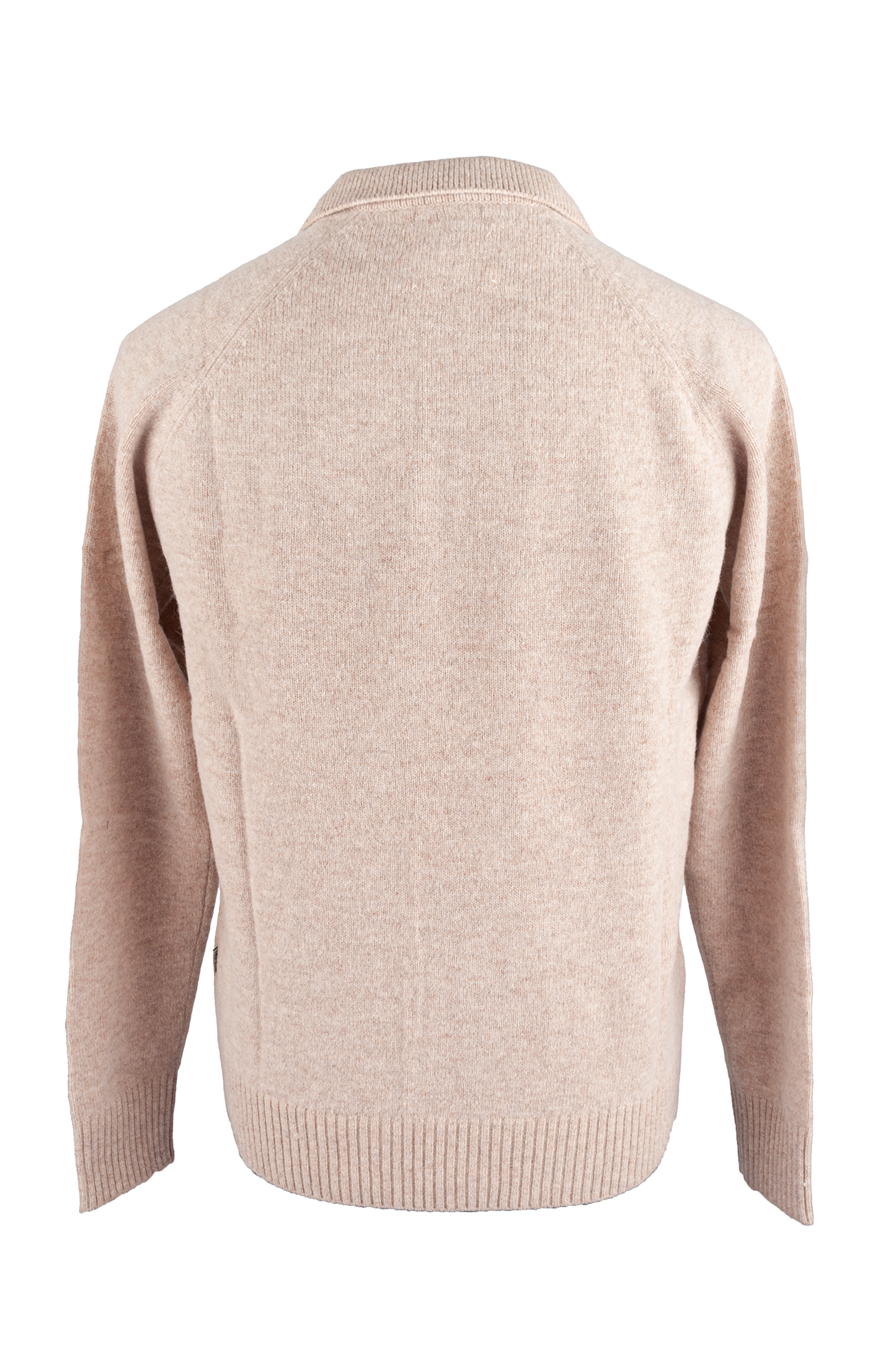 Maglione polo girocollo Beige chiaro Impure