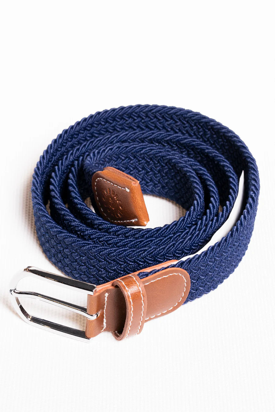 IMPURE Cinta elasticizzata con fibbia in metallo Blu