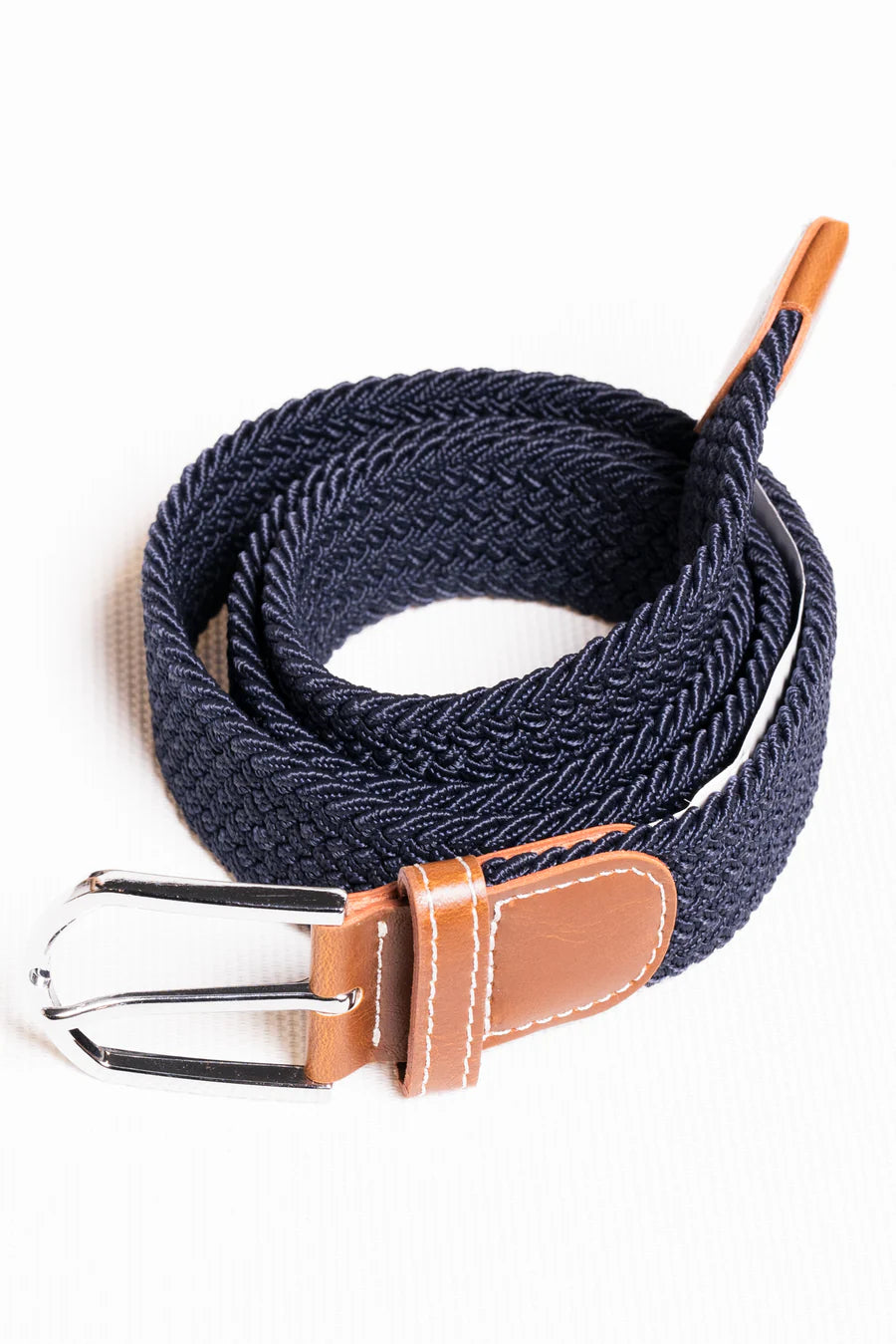IMPURE Cinta elasticizzata con fibbia in metallo Blu Scuro