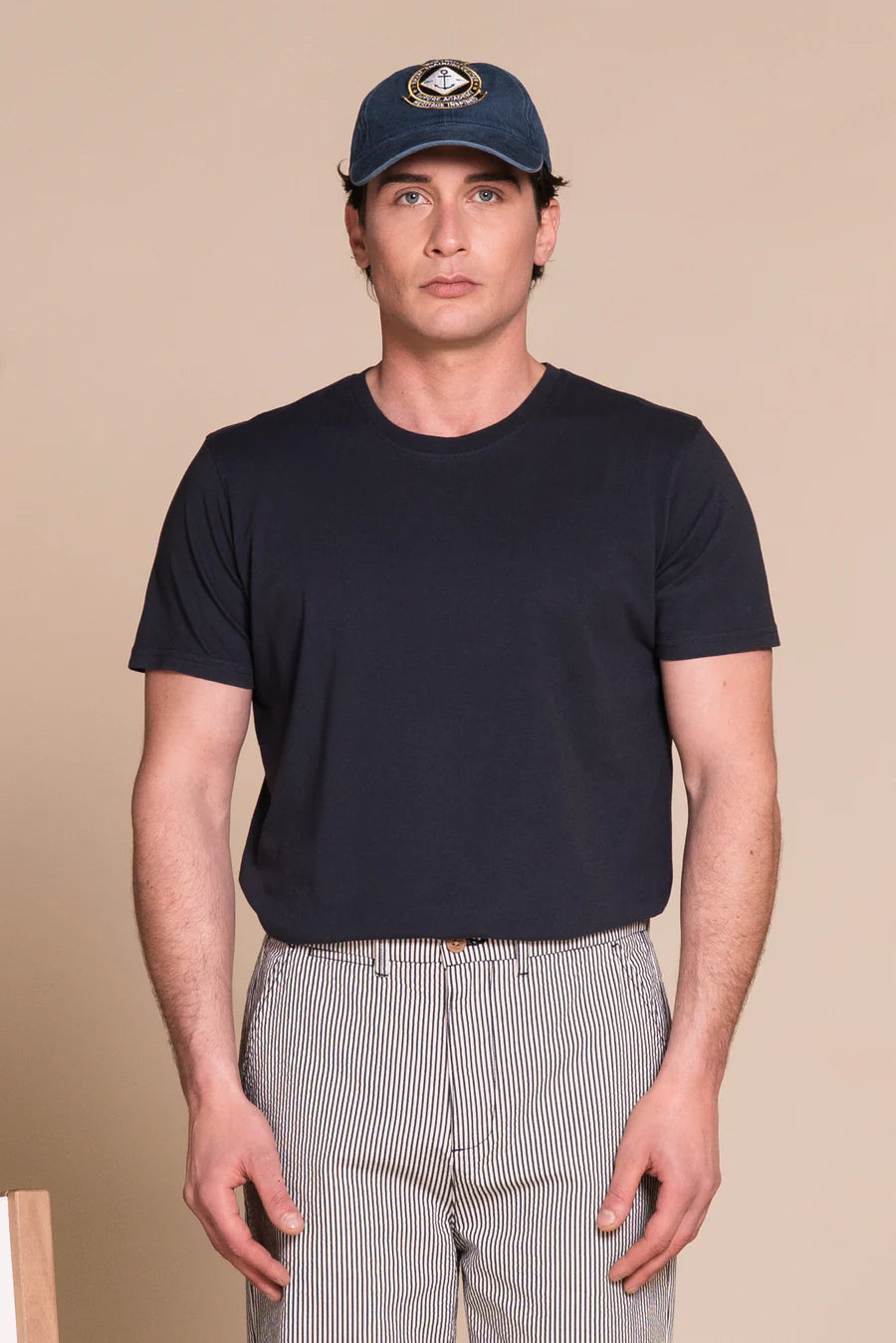 IMPURE Tshirt in cotone Jersey Blu