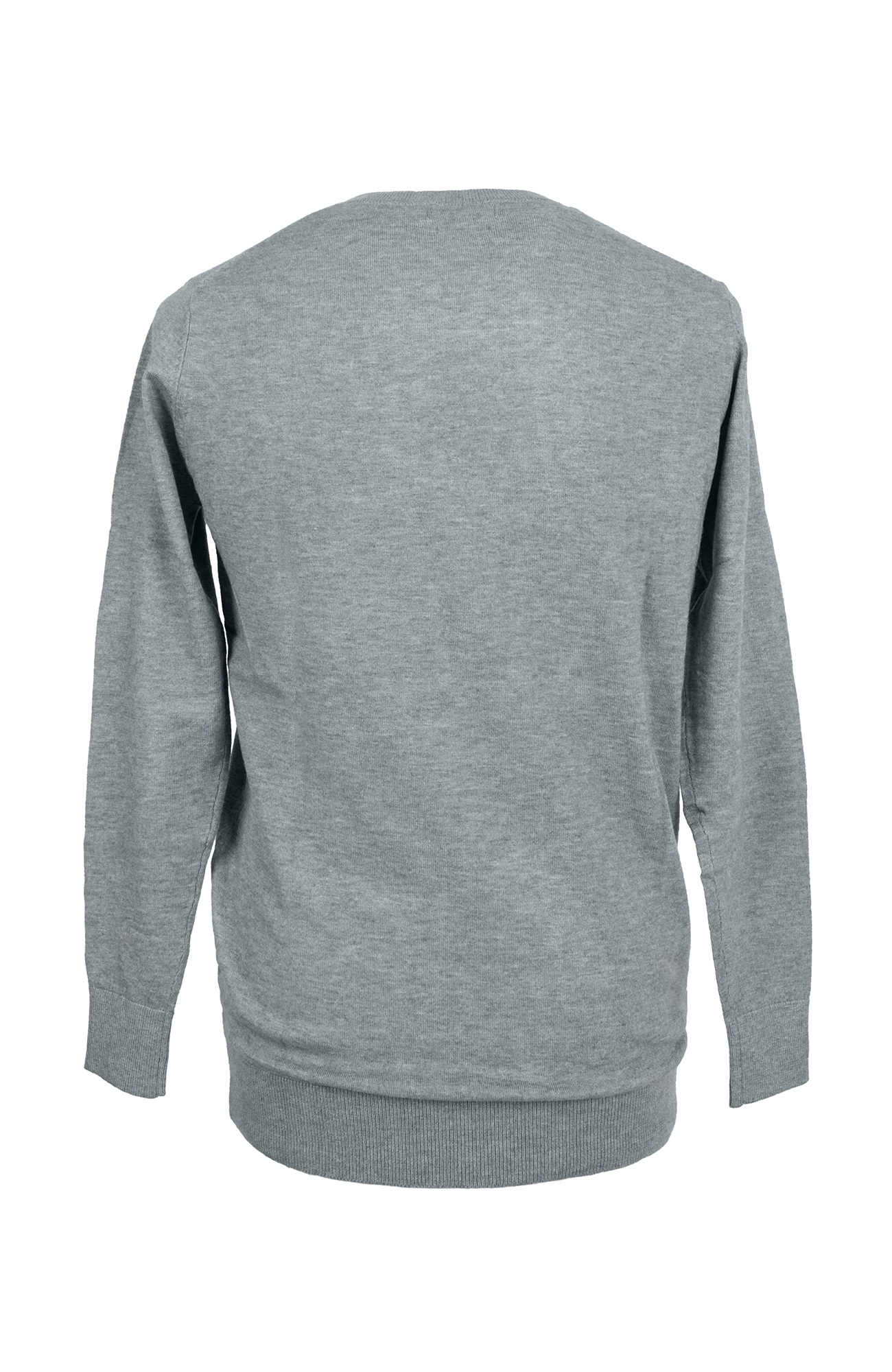 Over/D Maglia paricollo grigio melange