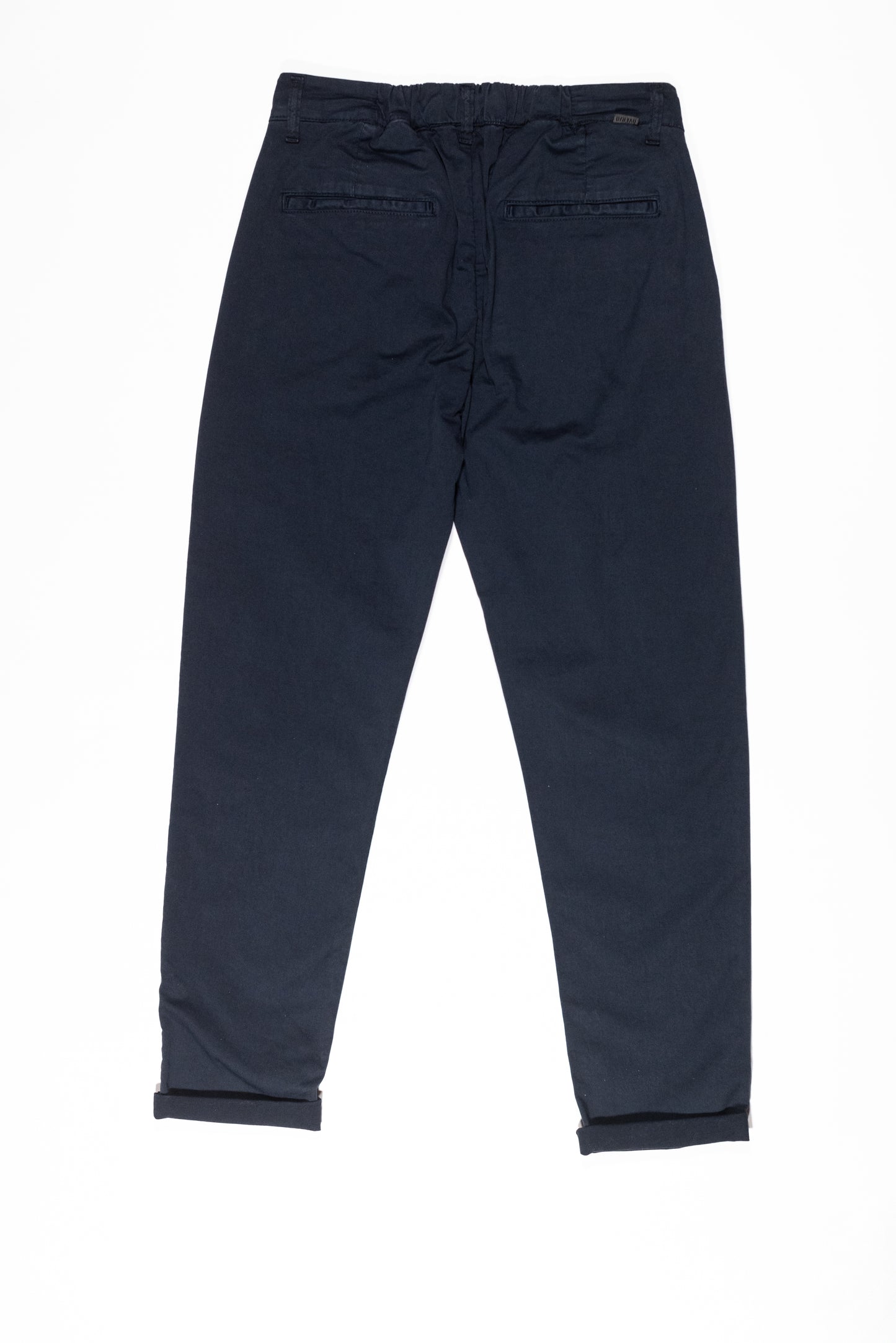 OVER/D Pantalone Uomo Blu Tapered Fit con Inserto