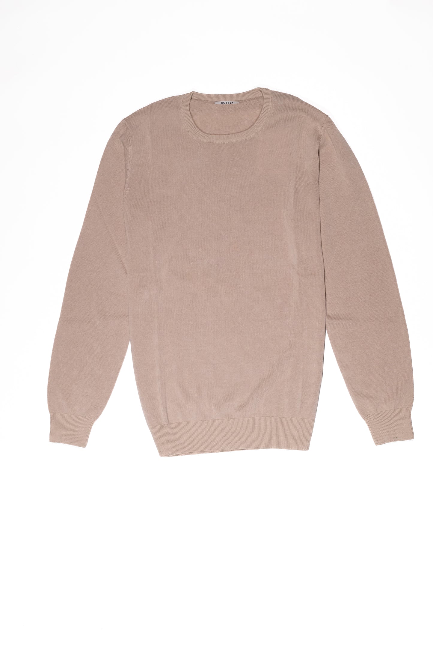 OVER/D Pullover Girocollo Uomo Greige