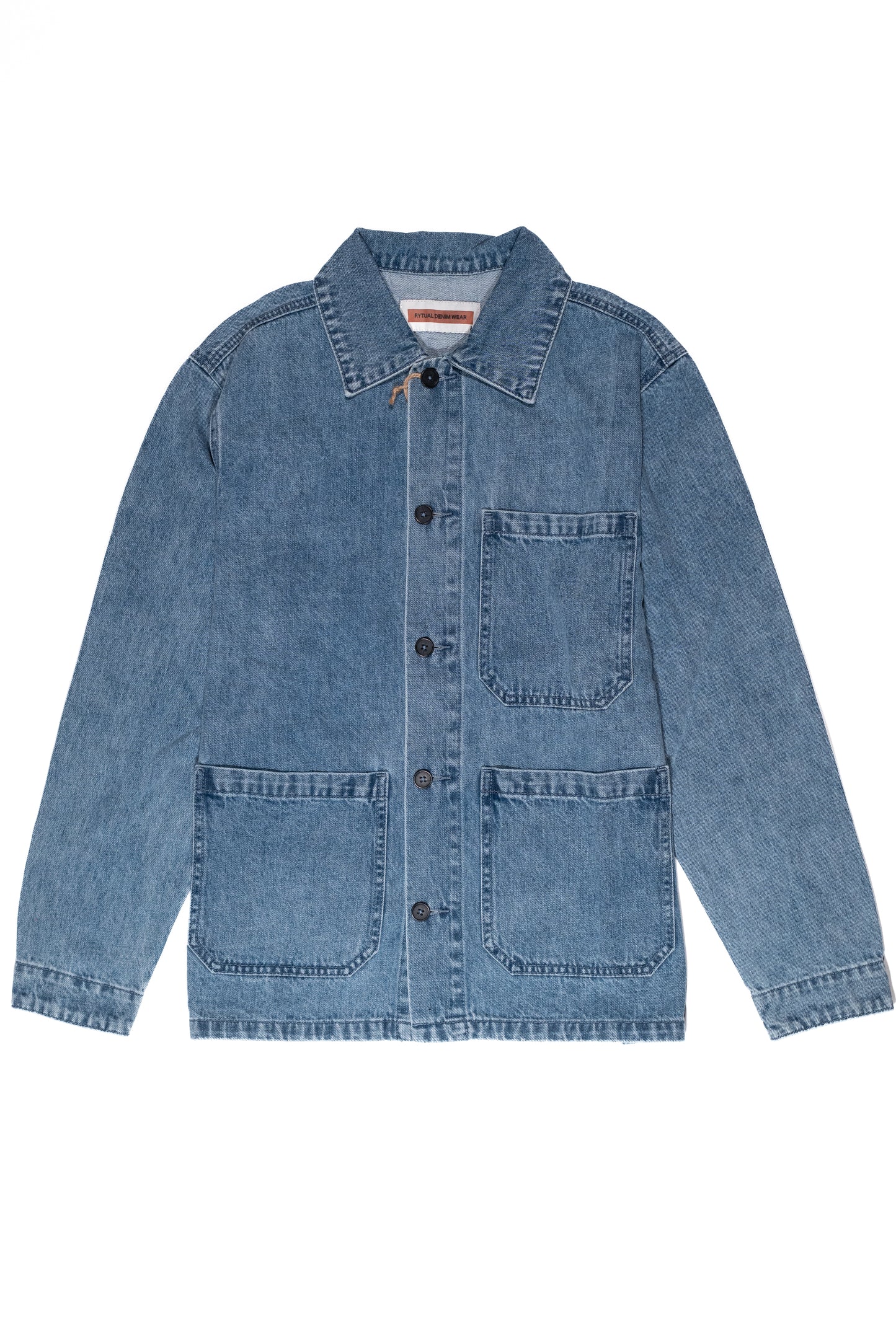 R-YTUAL Overshirt Uomo Denim