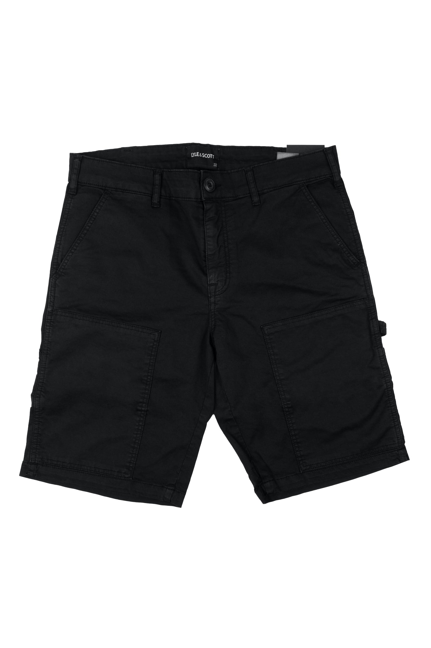 LYLE & SCOTT Pantaloncini da uomo Nero modello Fatique