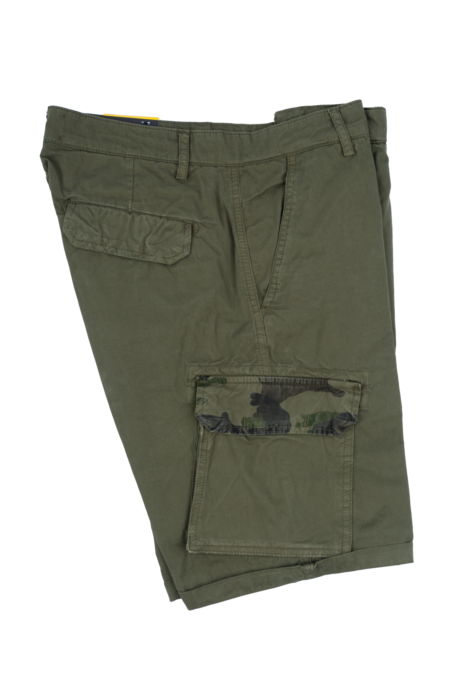 LYLE & SCOTT Pantaloncini da uomo Cargo Wembley SH1815IT Military/Camouflage