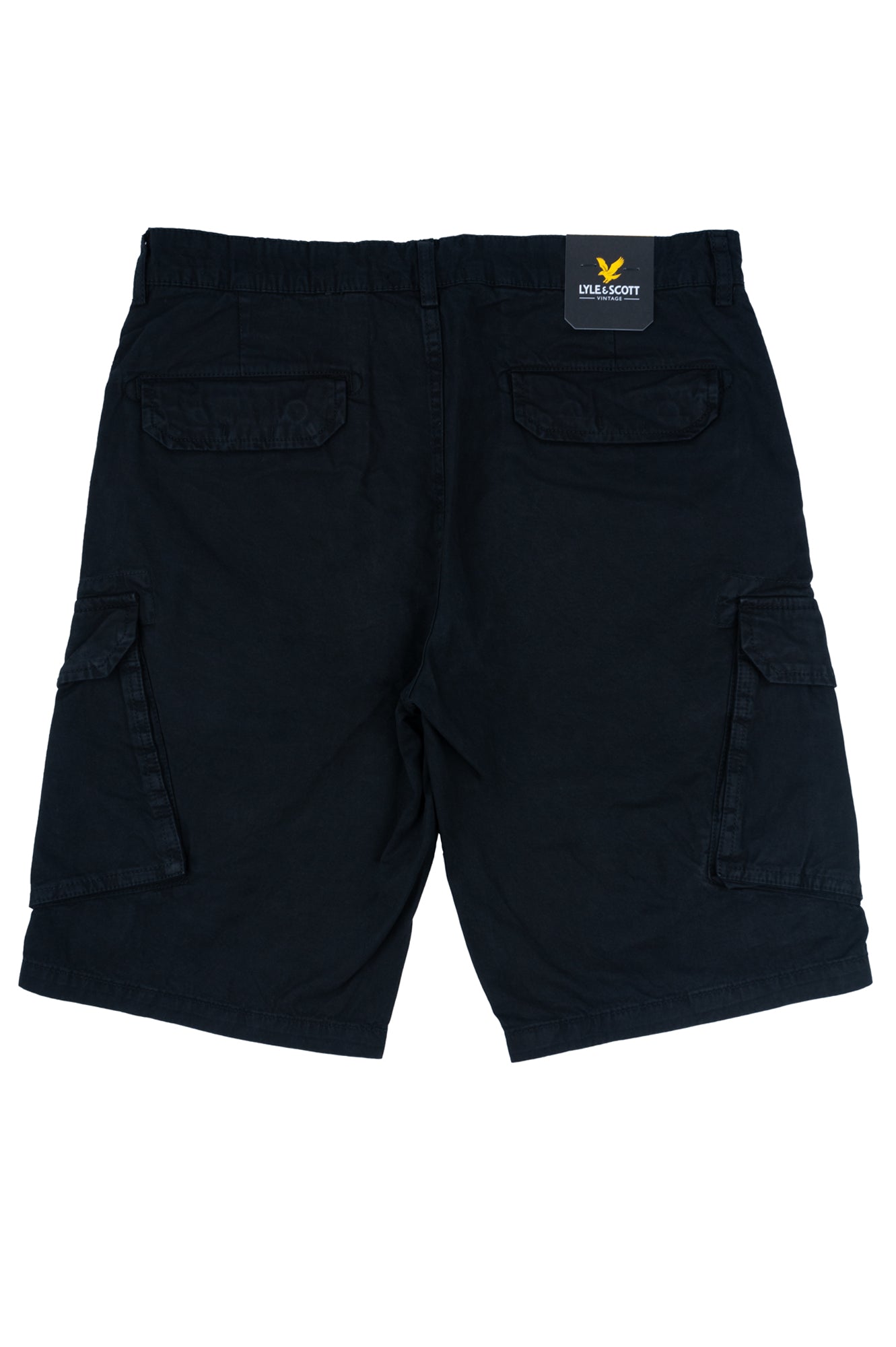 LYLE & SCOTT Pantaloncini da uomo Cargo Wembley SH1815IT Jet Black