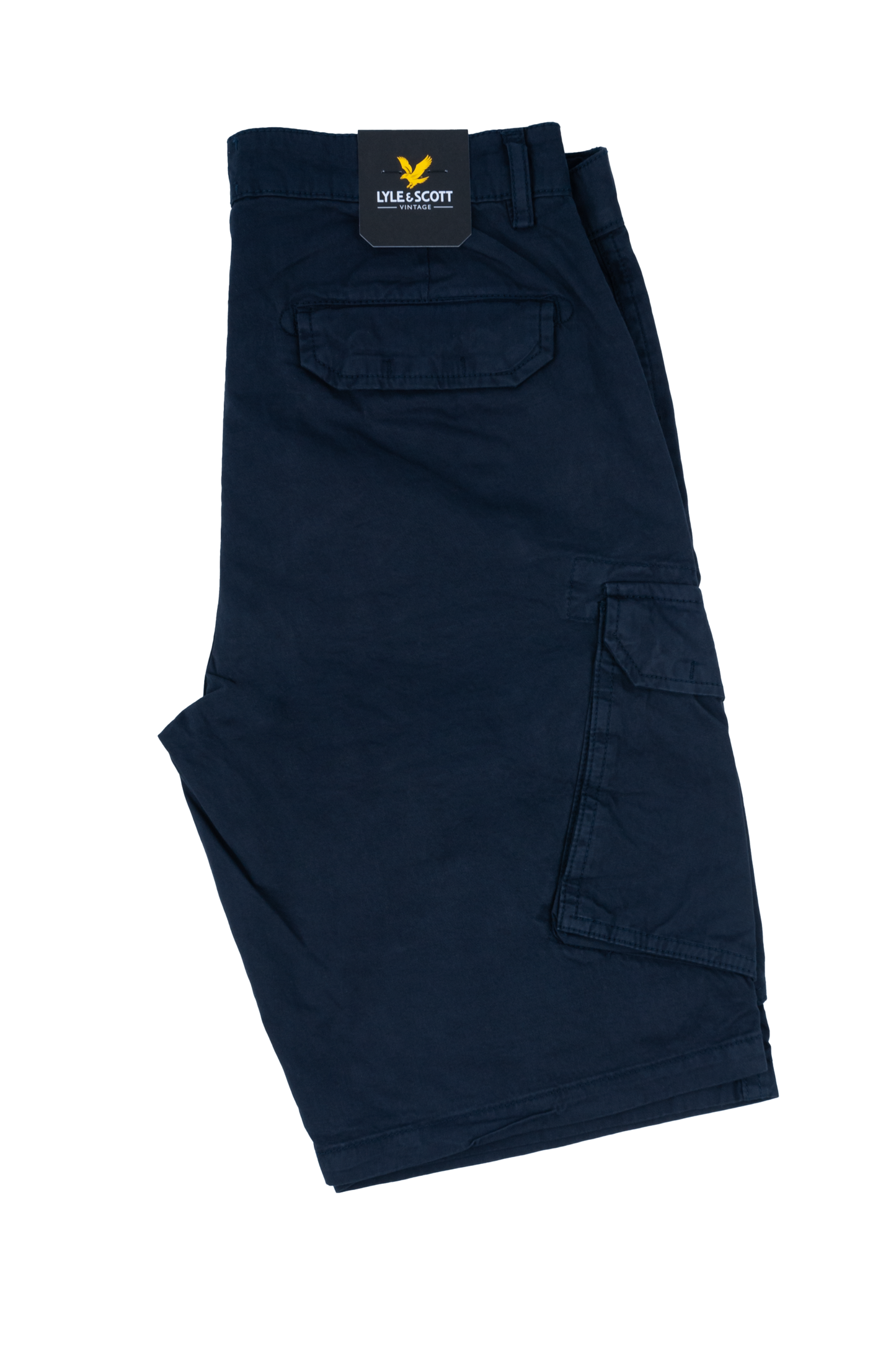 LYLE & SCOTT Pantaloncini da uomo Cargo Wembley SH1815IT Dark Navy