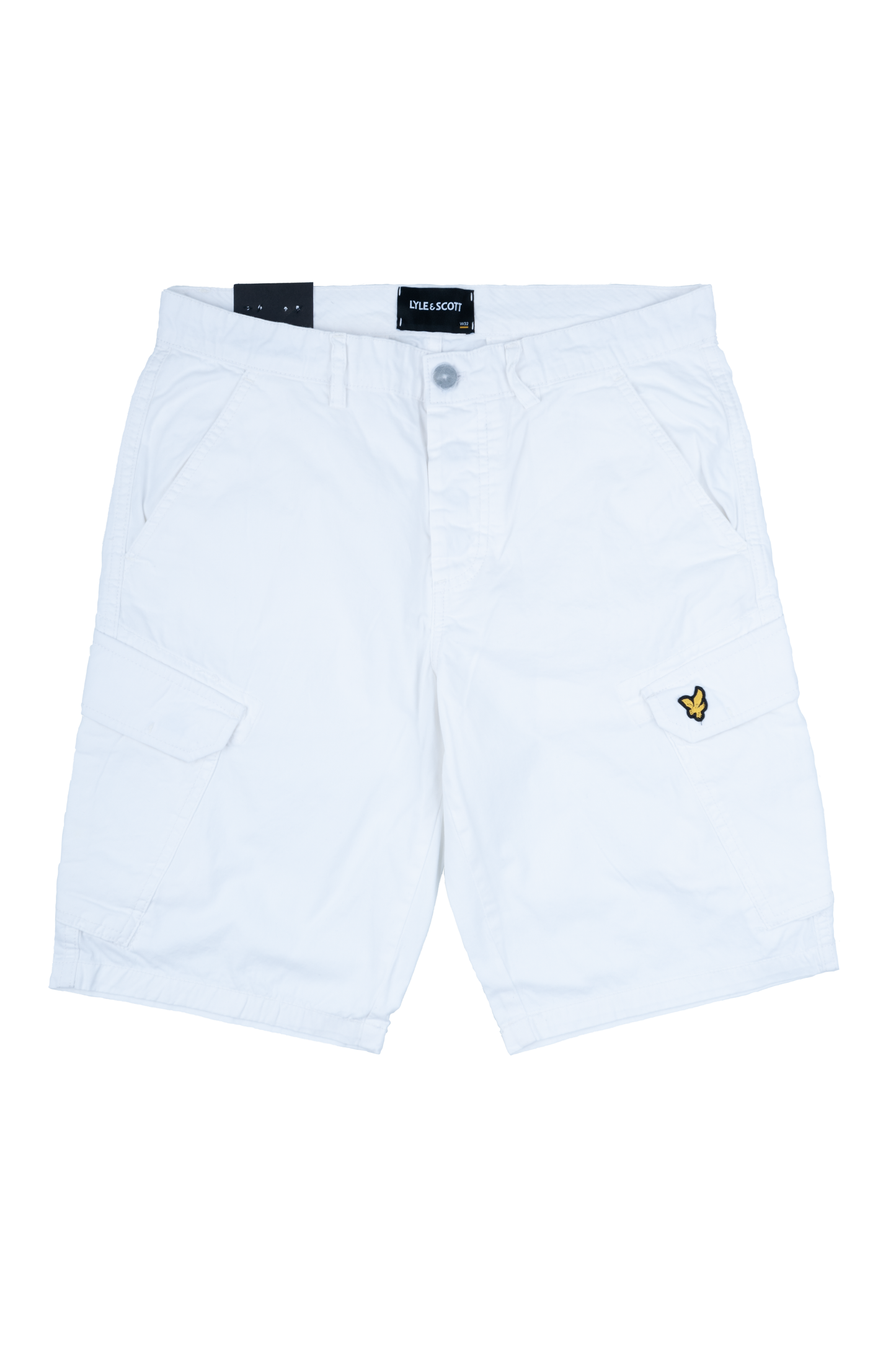 LYLE & SCOTT Pantaloncini da uomo Cargo Wembley SH1815IT White