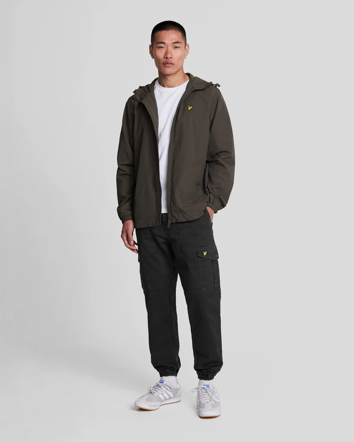 LYLE & SCOTT Pantalone Cargo uomo Nero
