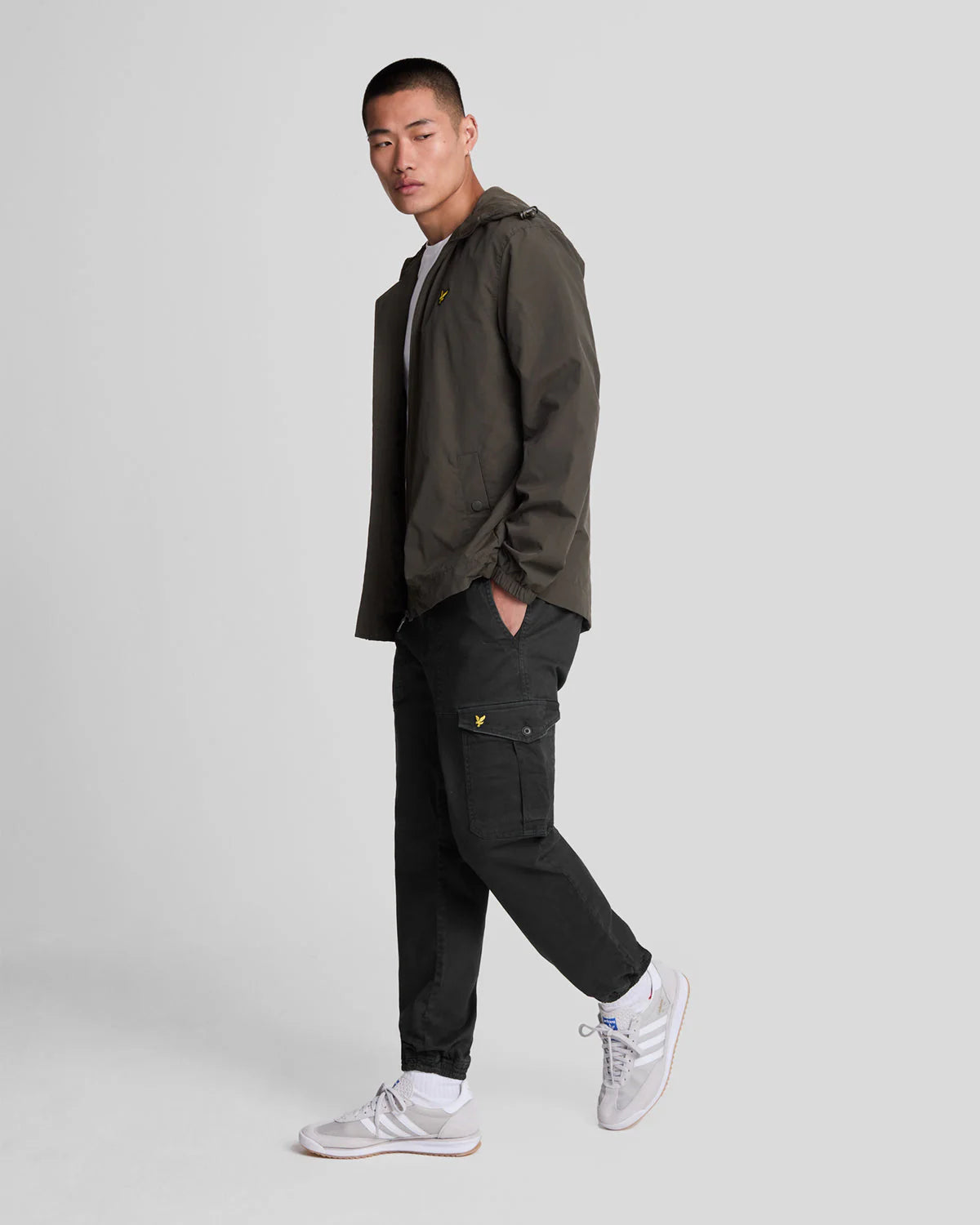 LYLE & SCOTT Pantalone Cargo uomo Nero