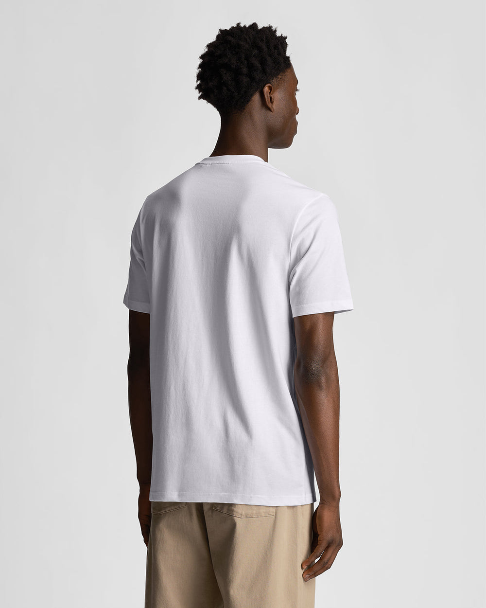 Lyle & Scott T-Shirt da uomo Tonal Eagle TS400TON White