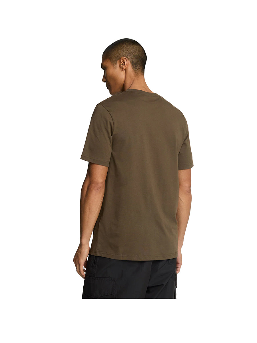 Lyle & Scott T-Shirt da uomo Plain Verde Oliva TS400VOG
