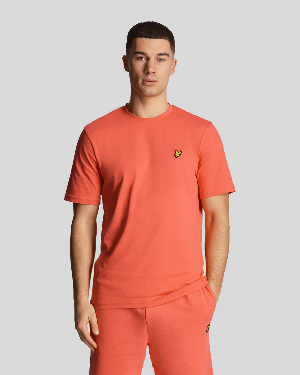 Lyle & Scott T-Shirt da uomo Plain TS400VOG Electric Pink