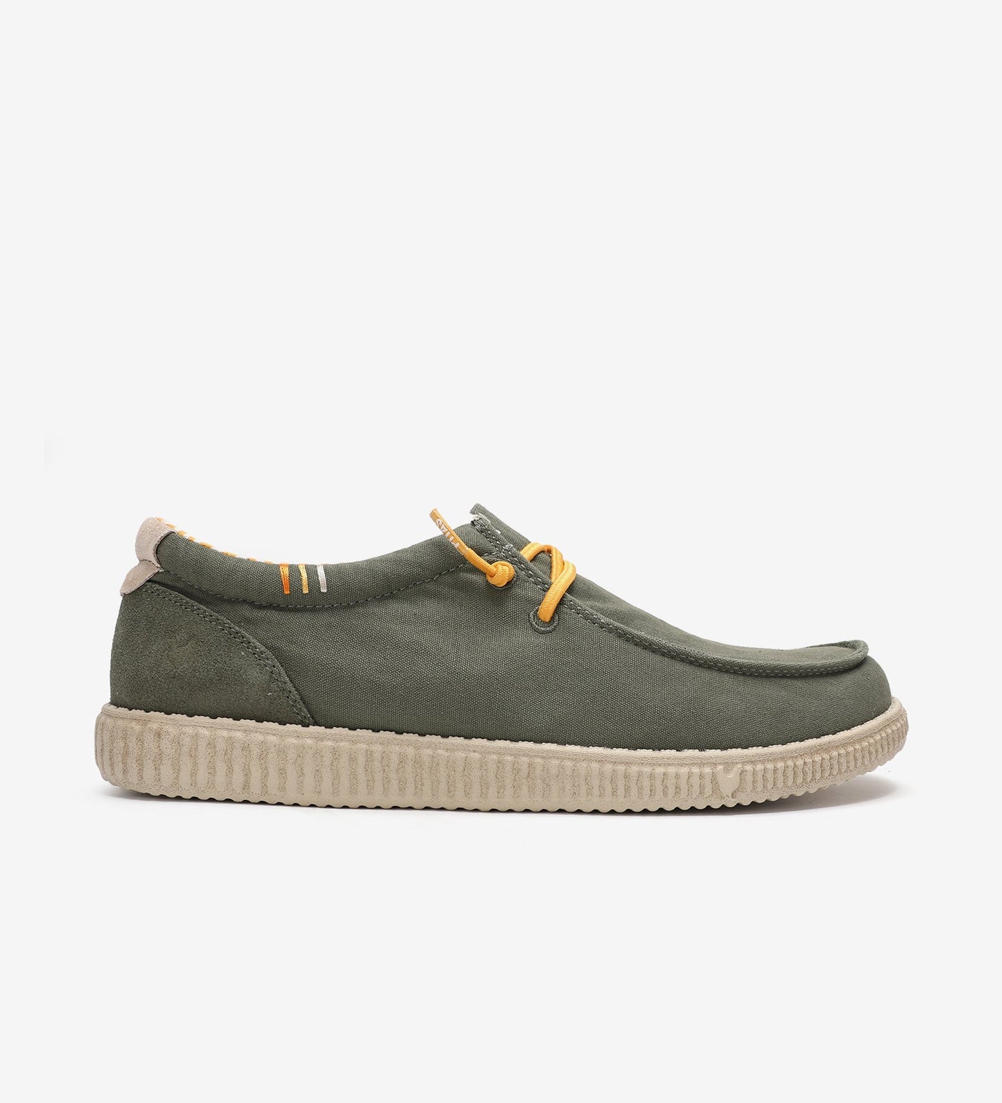 WALK IN PITAS Wallabi WP150 Ledro colore Kaki - Scarpa da uomo in cotone
