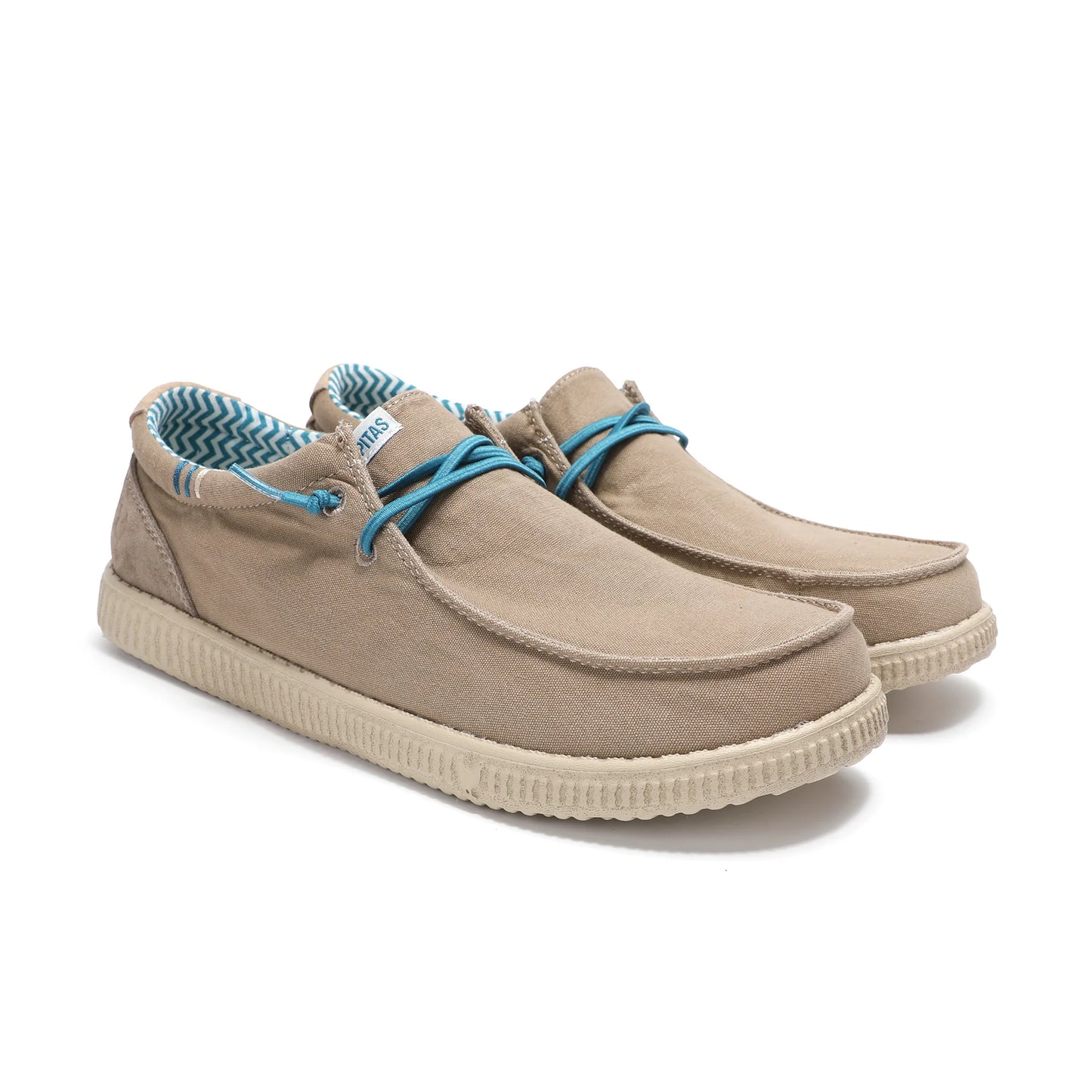 WALK IN PITAS Wallabi WP150 Ledro colore Tortora - Scarpa da uomo in cotone