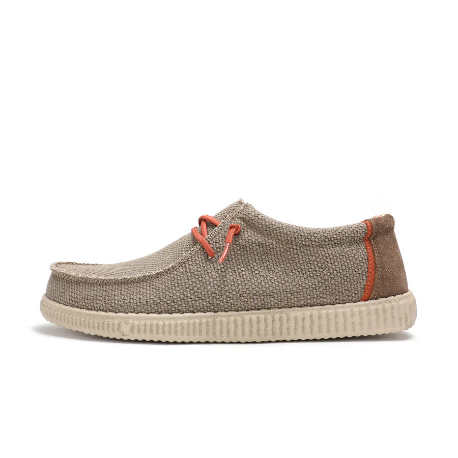 WALK IN PITAS Wallabi WP150 Steve colore Tortora - Scarpa da uomo in tela