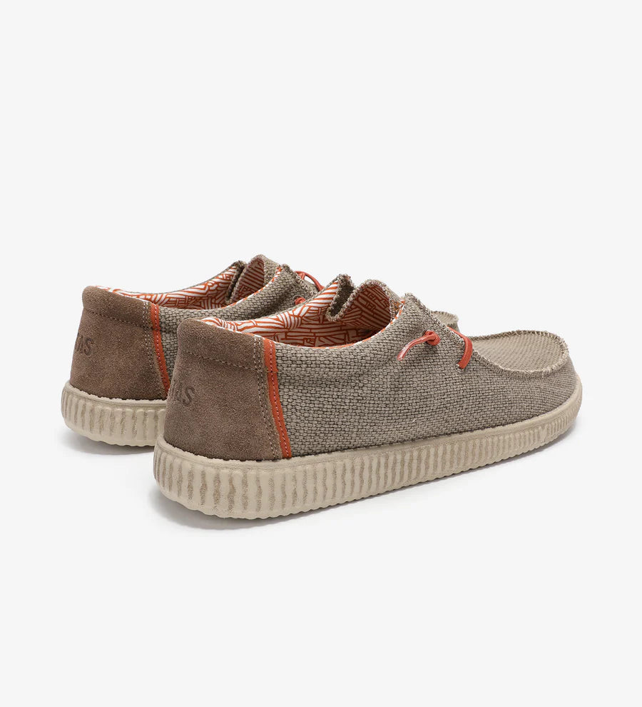 WALK IN PITAS Wallabi WP150 Steve colore Tortora - Scarpa da uomo in tela