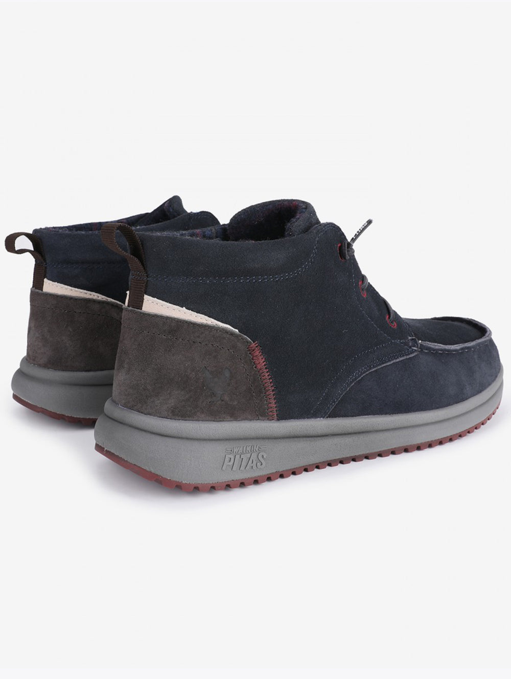 Walk in Pitas Stivaletto da uomo Bali Blu Scuro