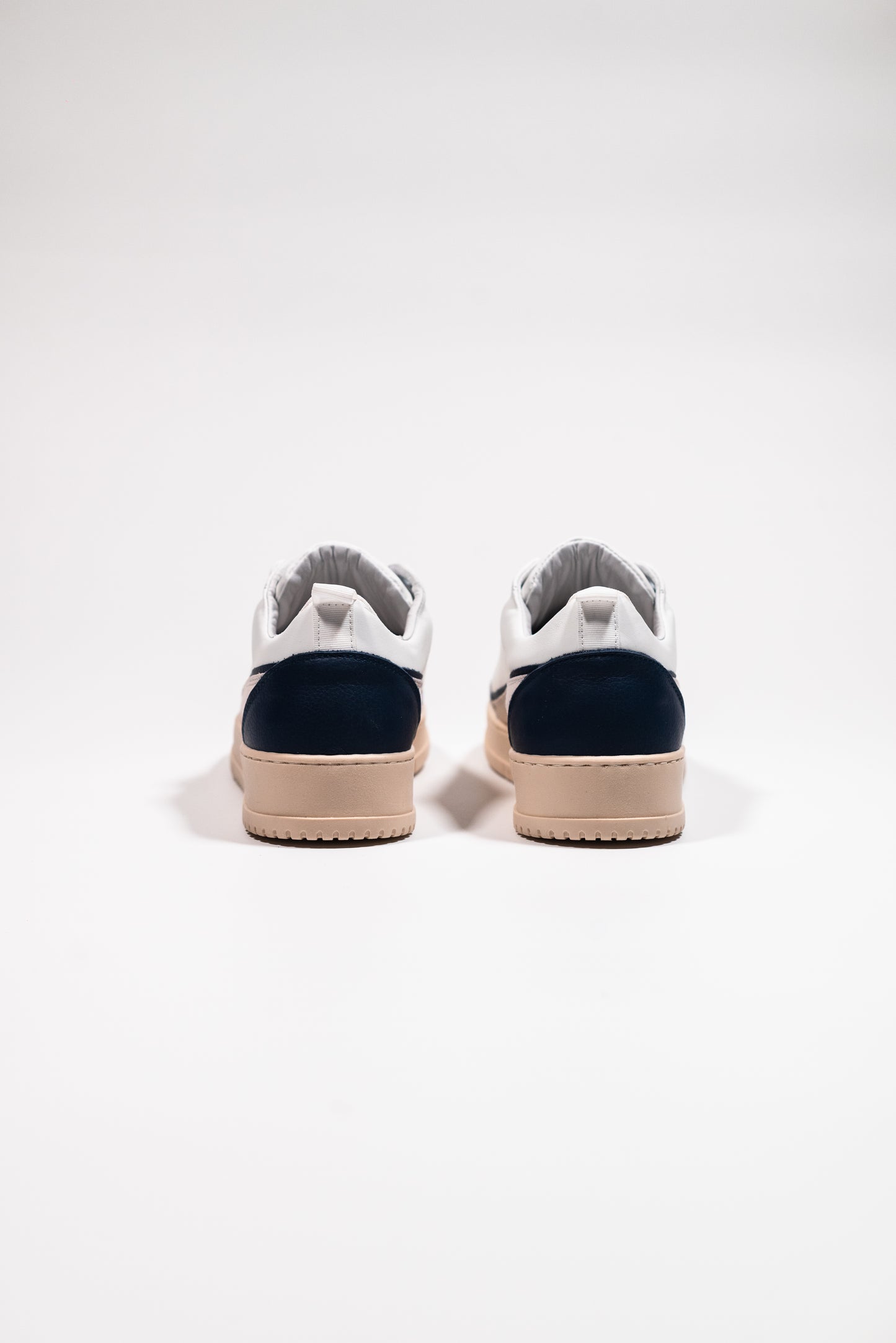 Y2 Sneaker Uomo Bianca con Dettaglio Retro Blu