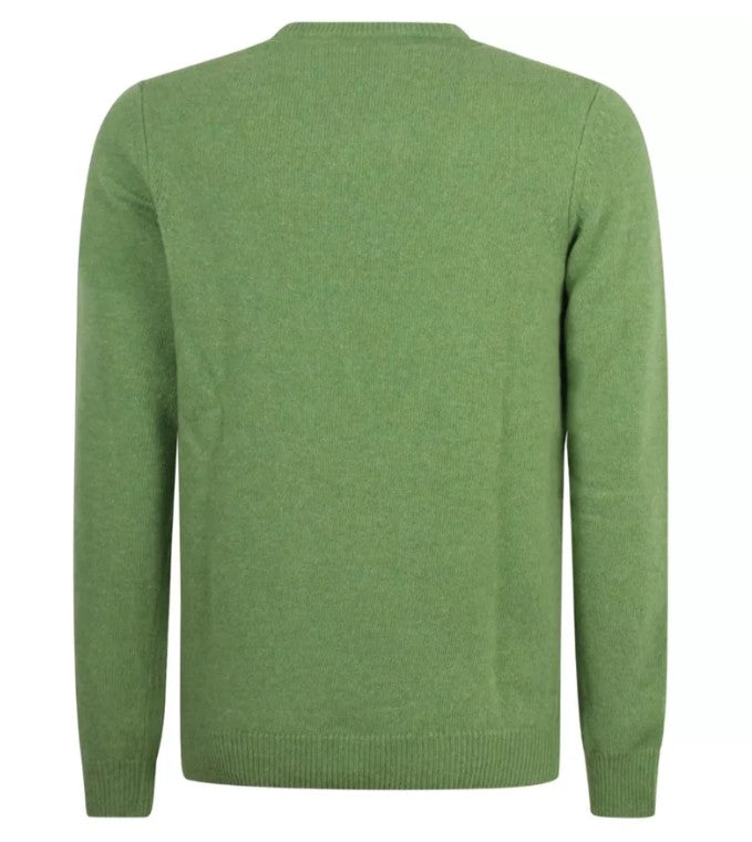 Lyle & Scott Maglione girocollo da uomo verde KN921VF Dolomite Green