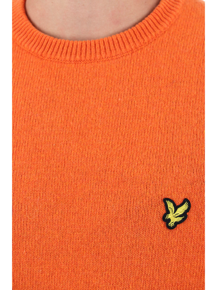 Lyle & Scott Maglione girocollo da uomo KN921VF Ochre