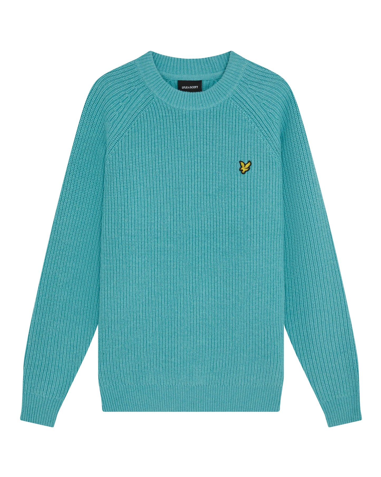 Lyle & Scott Maglione a collo finto in punto Shaker KN1701V Alpine Sky