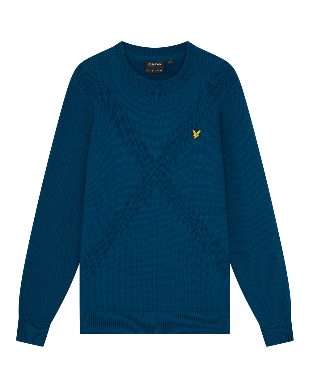 Lyle & Scott Maglione girocollo da uomo KN1908V Apres Navy