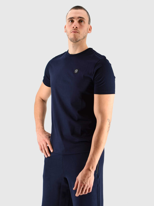 Three Stroke T-Shirt uomo Minimum Navy 008 SS24