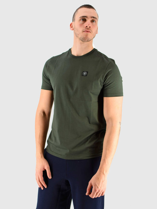 Three Stroke T-Shirt uomo Minimum Olive 008 SS24