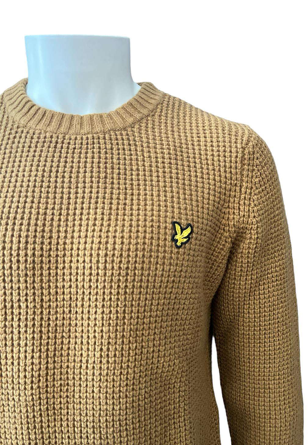 LYLE & SCOTT Maglione da uomo KN1708V Anniversary Gold