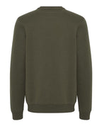 Felpa girocollo con logo Verde Foresta