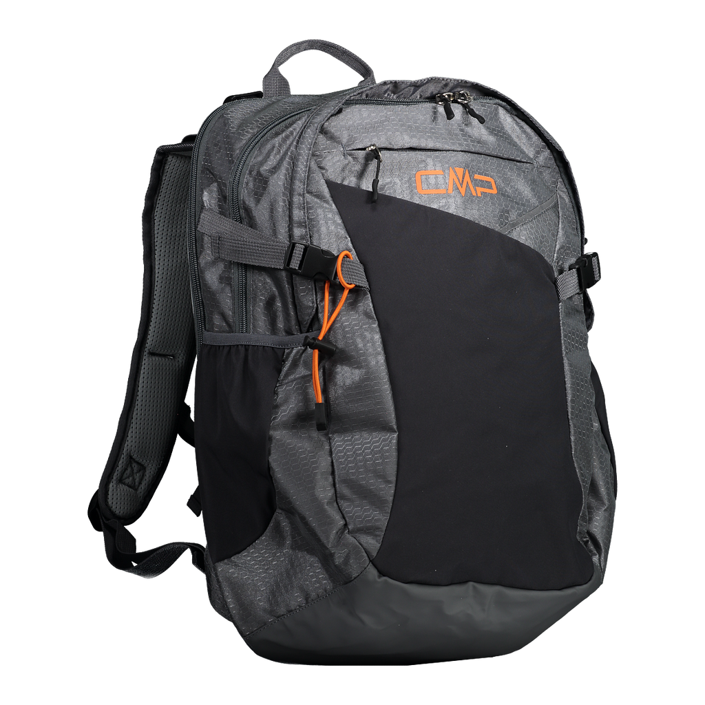 CMP Zaino X'CITIES 28L Backpack Grigio Porta PC 17" Multifunzionale Impermeabile