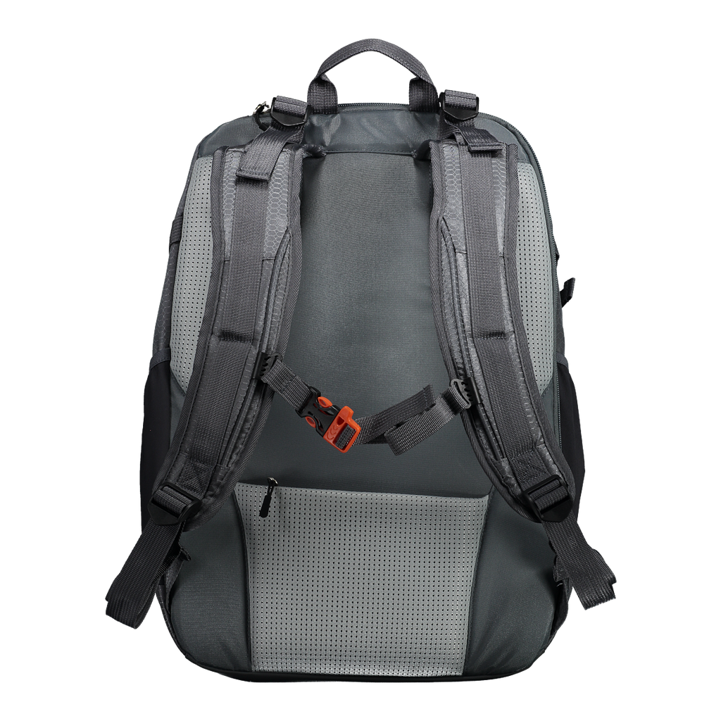 CMP Zaino X'CITIES 28L Backpack Grigio Porta PC 17" Multifunzionale Impermeabile