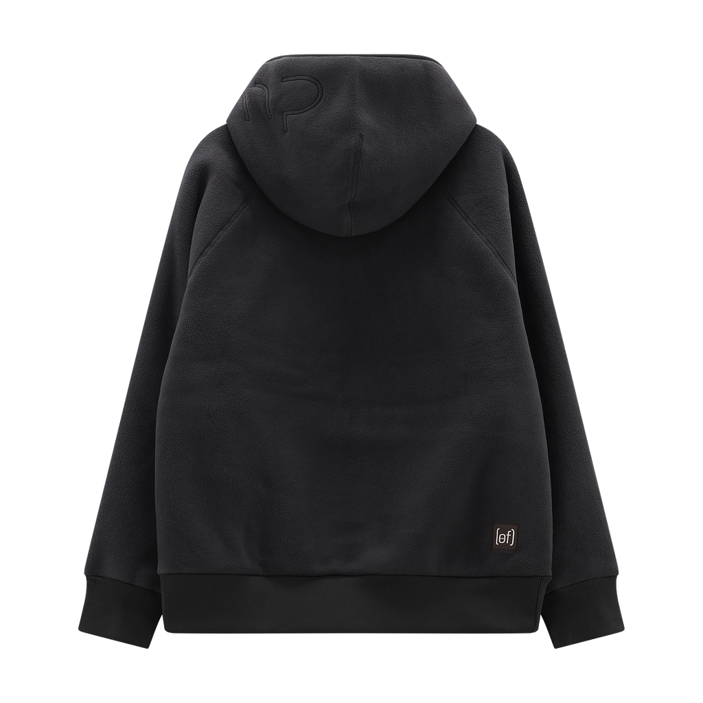 Giacca CMP Grigio Antracite Uomo in Pile con Cappuccio