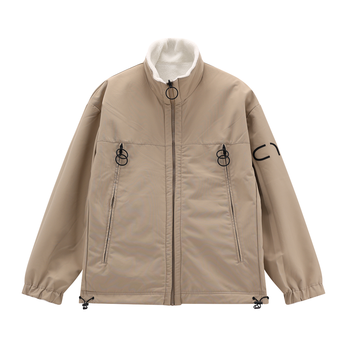 Giacca CMP Reversibile Uomo Bianco & Avorio – Doppio Stile, Calda e Versatile