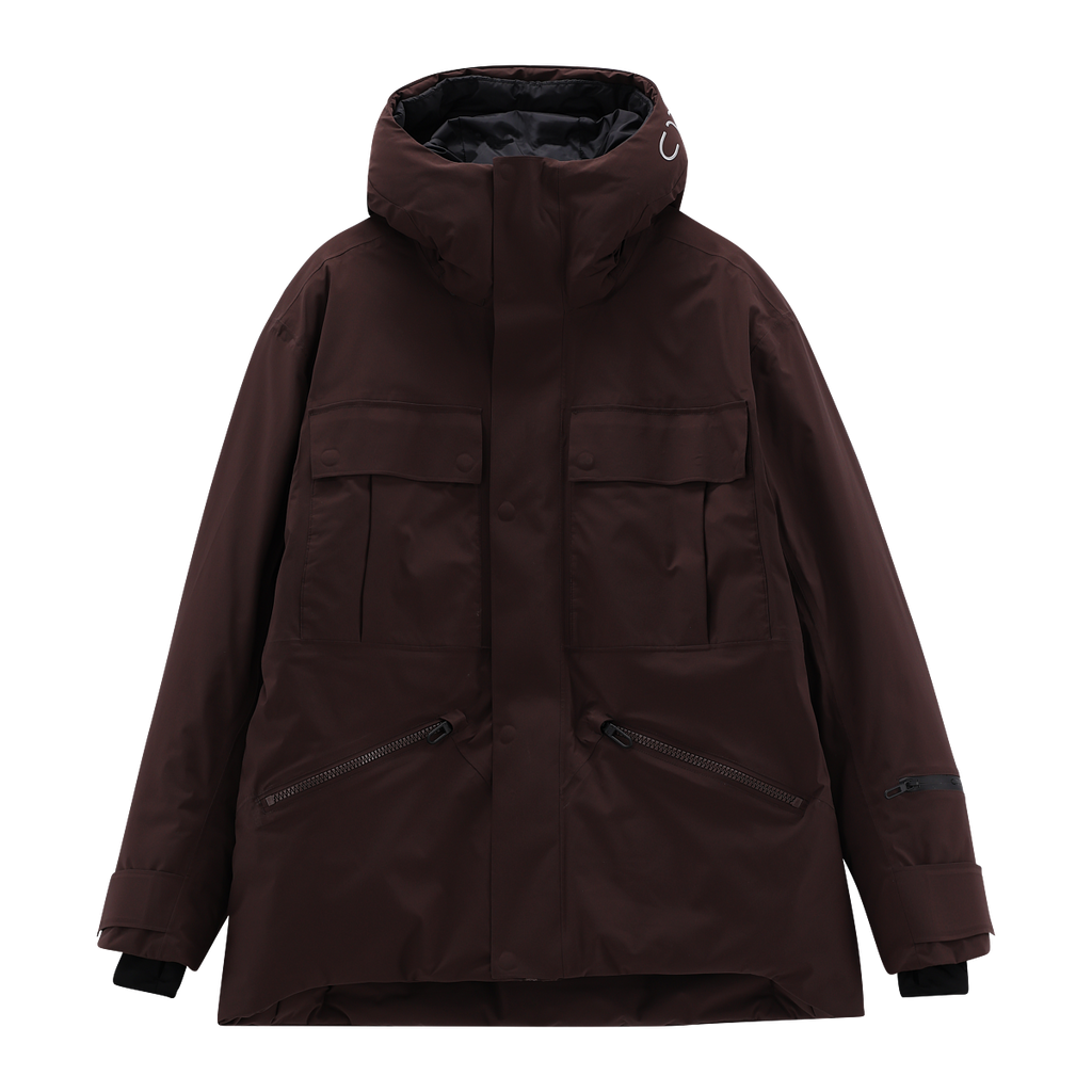 Giacca CMP Marrone Uomo con Cappuccio