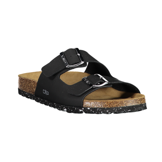 CMP Ciabatta Eco Thalita Uomo Nero - Comfort naturale per i tuoi piedi